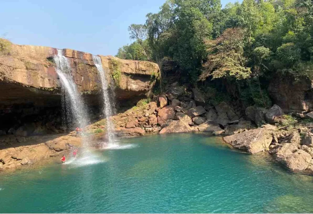 Krang Suri waterfall