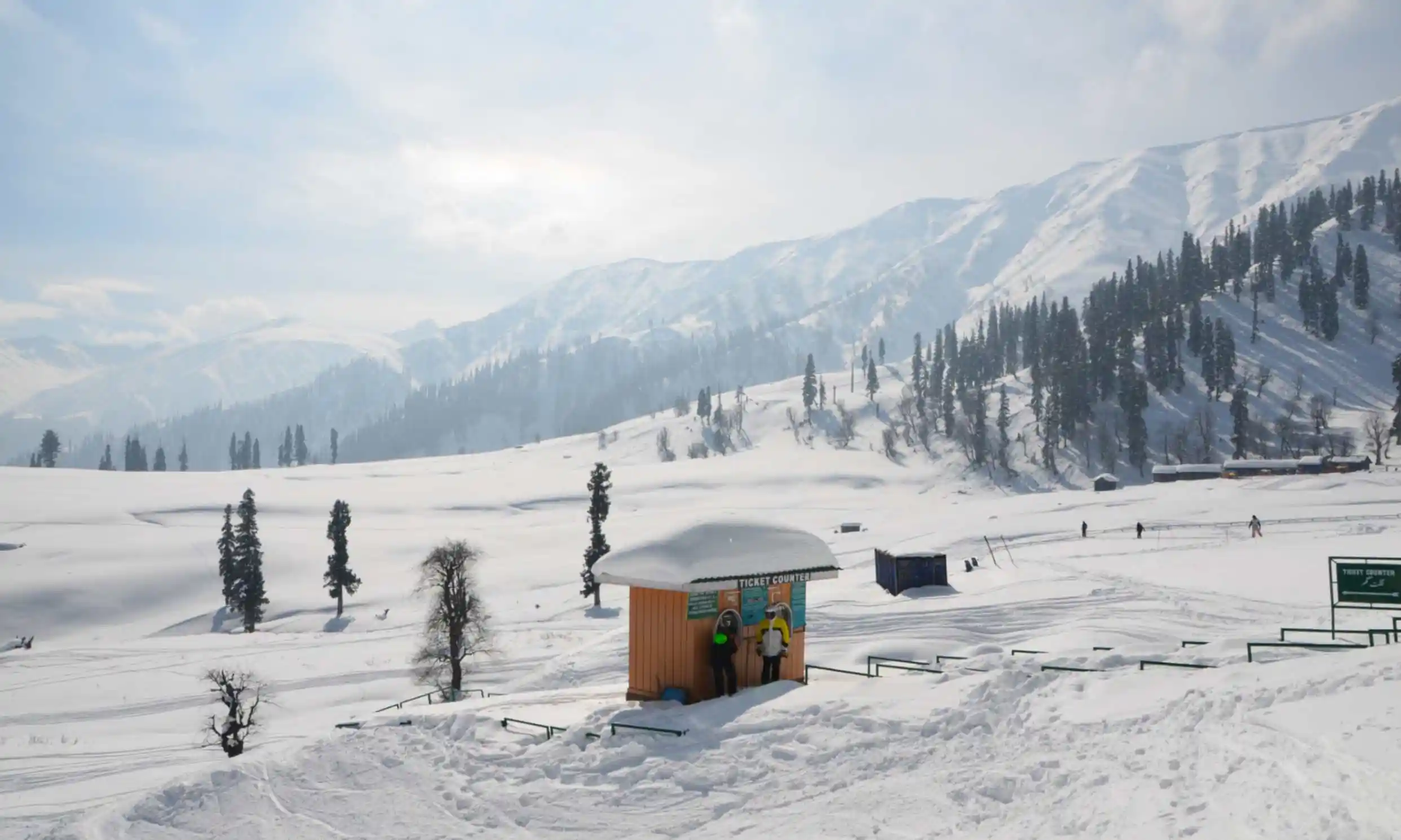 Skiing in Gulmarg