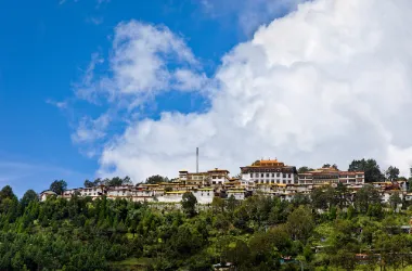 Exploring the historic Tawang Monastery
