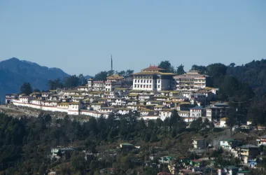 Exploring the historic Tawang Monastery