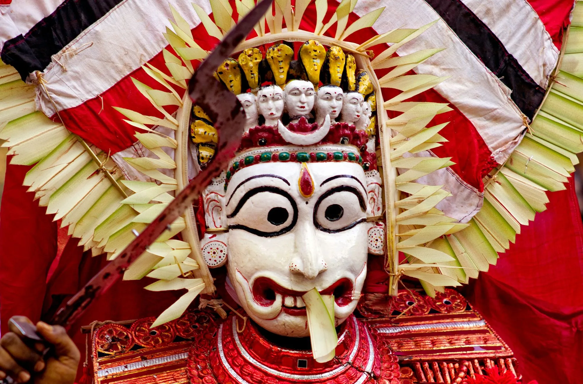 Theyyam performance