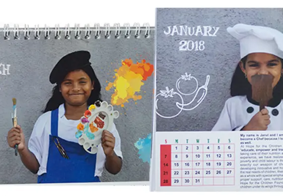 Supporting NGO in Pune through 2018 Calendar featured image