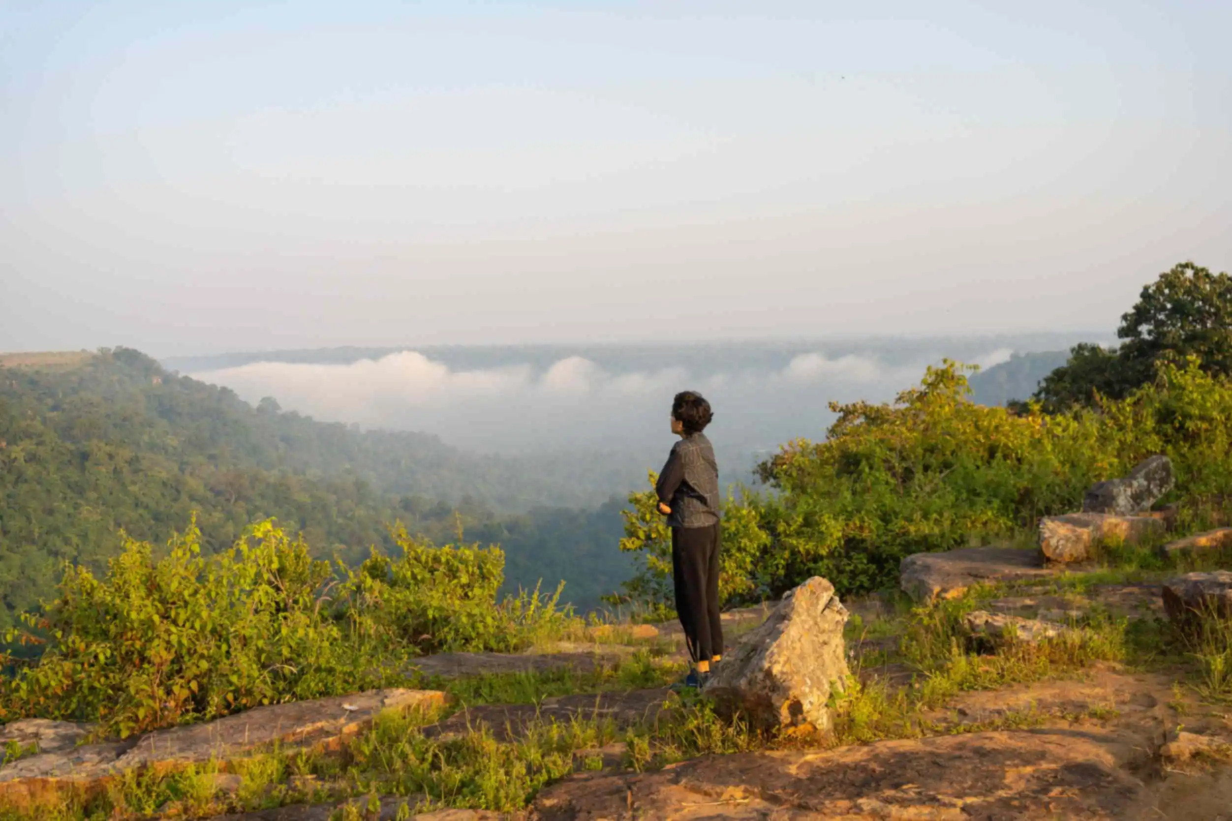 Climb to Dholkal Peak