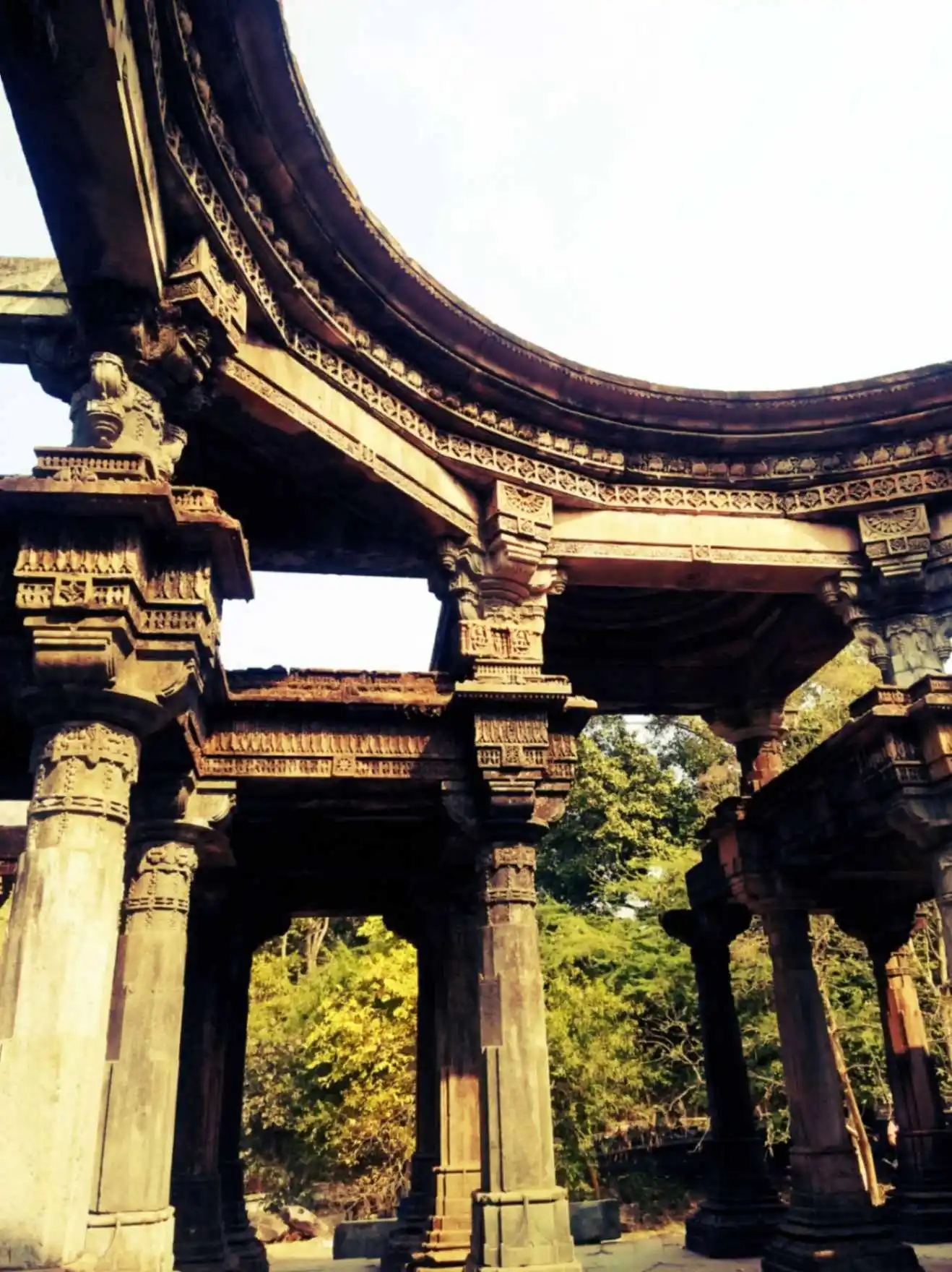 Temple of polo forest of ahmedabad