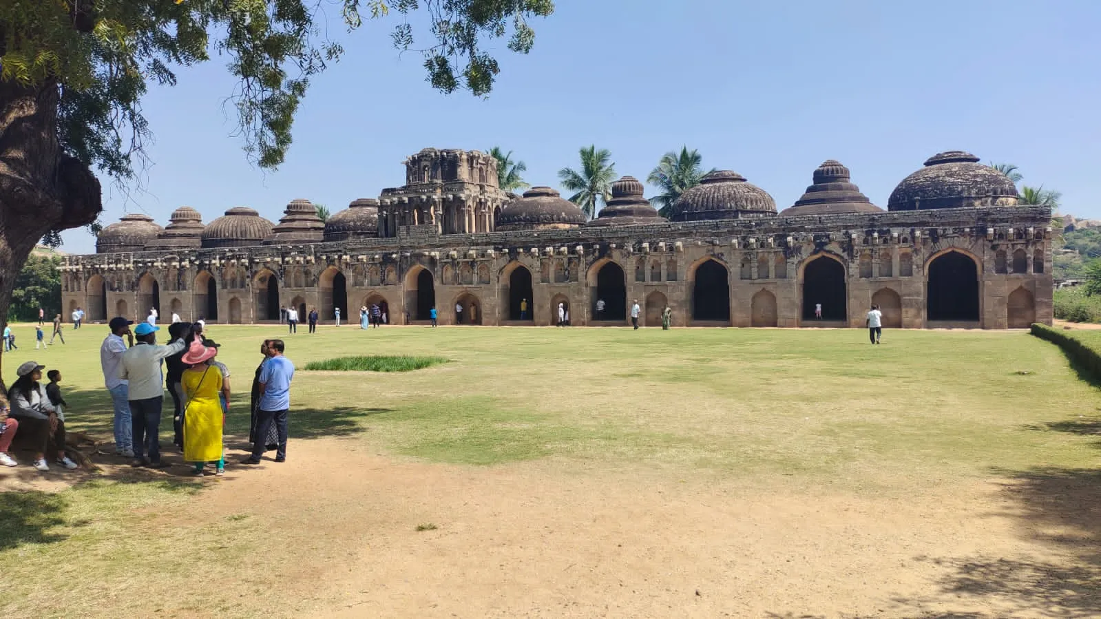 Elephant Stables Hampi Karnataka photo